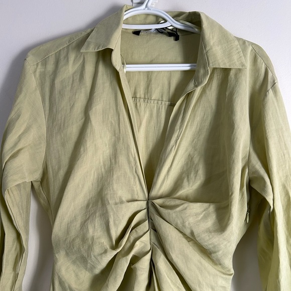 ZARA - green dress‎ - Picture 2 of 9